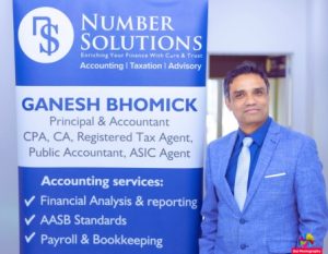 Accounting Service by Accountant Ganesh Bhomick from Number Solutions in Liverpool